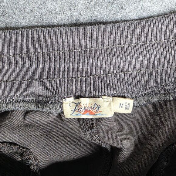 Faherty Traveler Pants Mens Medium Gray Drawstring Casual Four Pocket - Picture 3 of 7